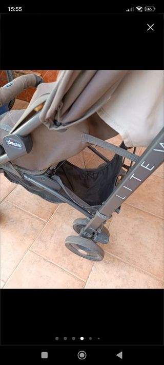 Silla paseo Chicco Liteway+ Gris