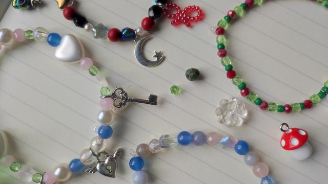 Cottagecore aesthetic Studio Ghibli bracelets