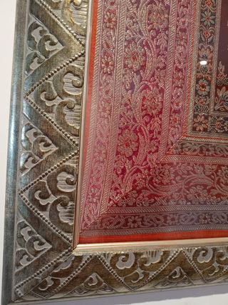 Cuadro Tapiz india