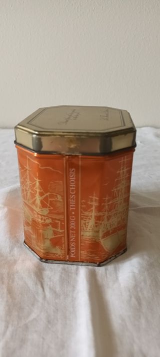 Scatola di latta thè Lipton Orange Windsor