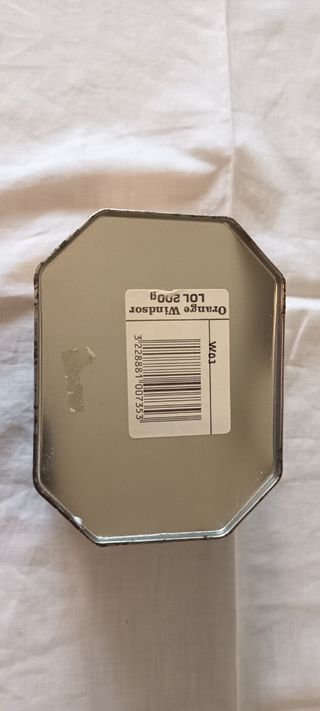 Scatola di latta thè Lipton Orange Windsor