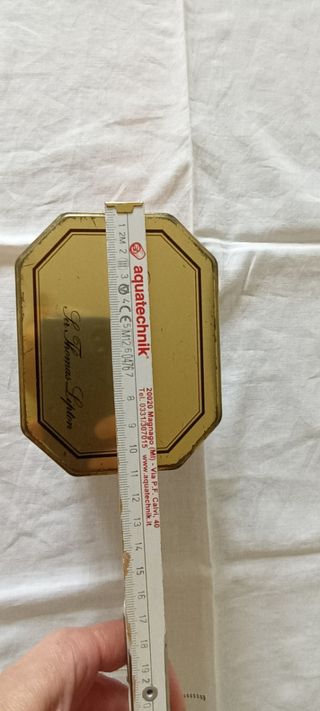 Scatola di latta thè Lipton Orange Windsor