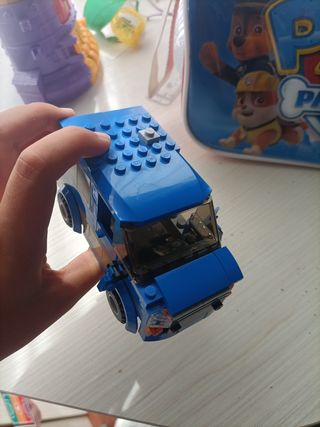Coche Lego azul