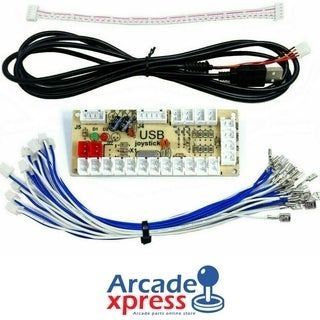 Interfaz Arcade Zero Delay Encoder USB PC Raspb