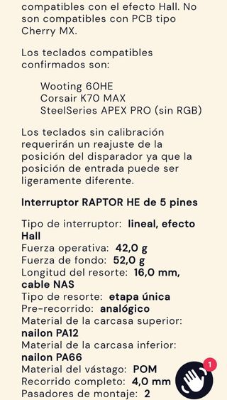 Switches Geon Raptor He