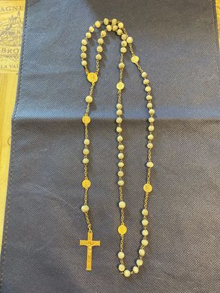 Rosario antico perla vintage