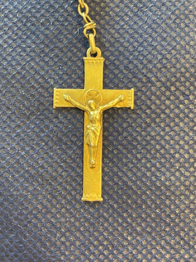 Rosario antico perla vintage