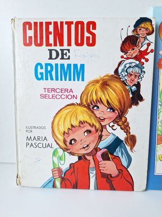 Lote tres libros de cuentos Maria Pascual 