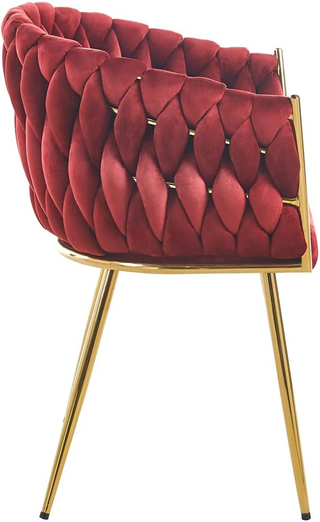 Set 2 Sedie per Sala da Pranzo con Rivestimento in