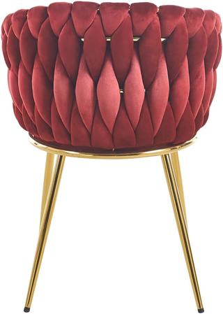 Set 2 Sedie per Sala da Pranzo con Rivestimento in