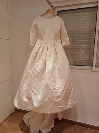 Vestido novia blanco - Talla L