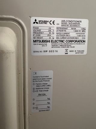 Aire acondicionado Mitsubishi