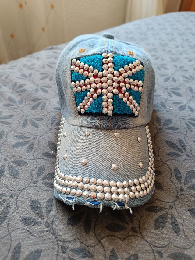 Gorra Vaquera con Pedreria