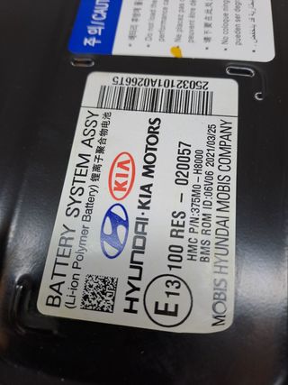 BATERIA KIA STONIC 1.0 TURBO