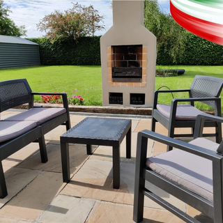 Set Salotto da Esterno Kilimanjaro con Divano, Tav