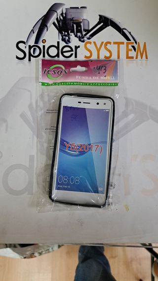 funda de plastico para el telefono Huawei Y5