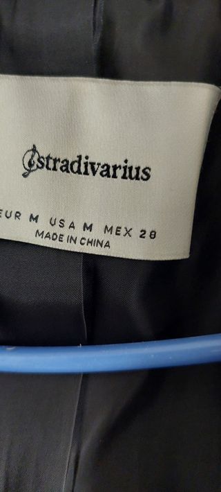 Americana negra Stradivarius - Talla 20