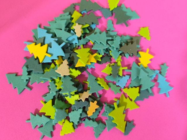 Alberelli Natale gomma Eva