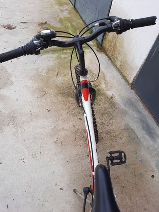 Bicicleta, tiene timbre y pata de cabra