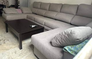 Sofá rinconera chaise longue - 2uds