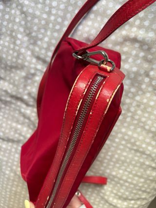 Bolso rojo nylon Bimba y Lola