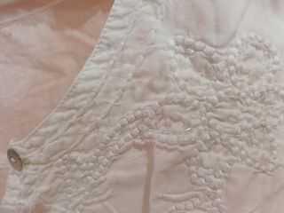 Blusa cotone bianca bimba 11-12 anni