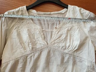 Blusa cotone bianca bimba 11-12 anni
