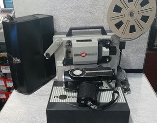 proyector eumig matk 8mm+camara zoum reflex+acc-