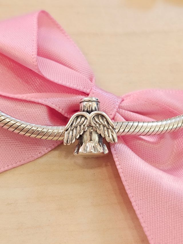 Charm Angel Alas plata