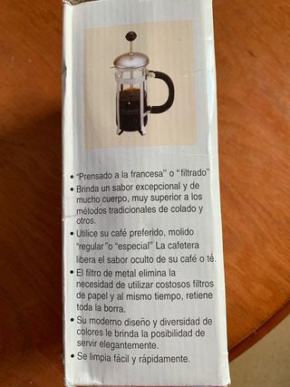 Cafetera /tetera embolo