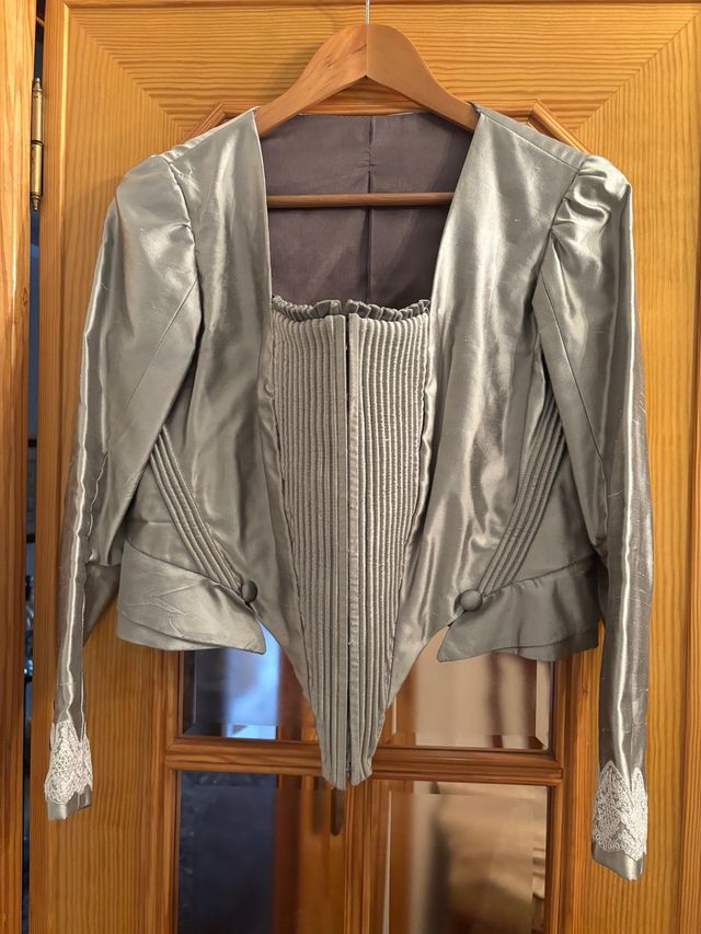 Corpiño manga larga mujer