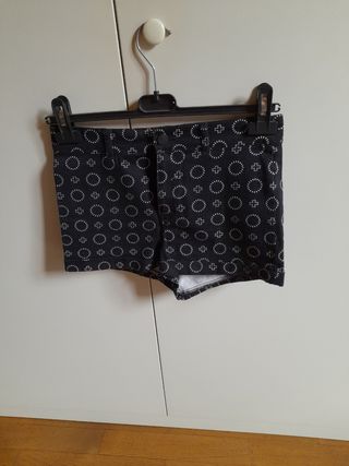 Shorts H&M neri taglia 4
