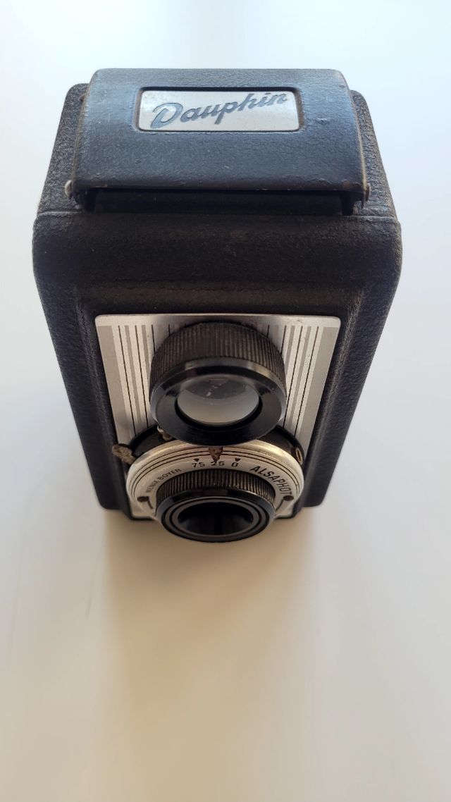 Muy antigua cámara fotográfica