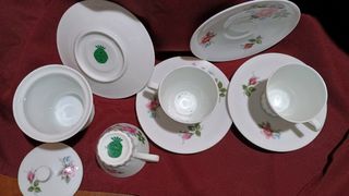 3 tazzine e piattini caffè e zuccheriera Bavaria 