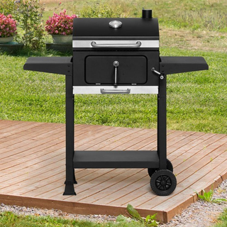 Barbecue Carbone Giardino Terrazzo BBQ in Metallo 