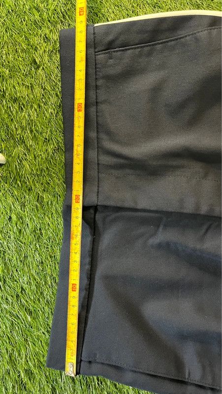 Pantalón carrot fit bandas Zara hombre azul