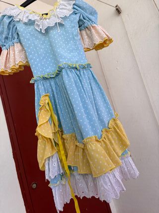 Traje de flamenca niña