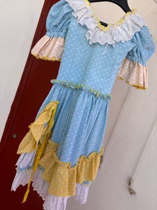 Traje de flamenca niña