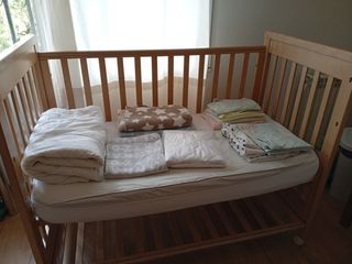 Conjunto cuna colecho bebé