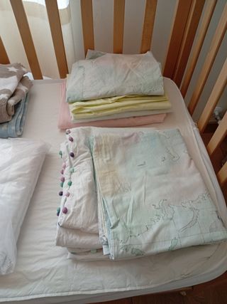 Conjunto cuna colecho bebé