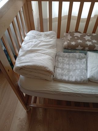 Conjunto cuna colecho bebé