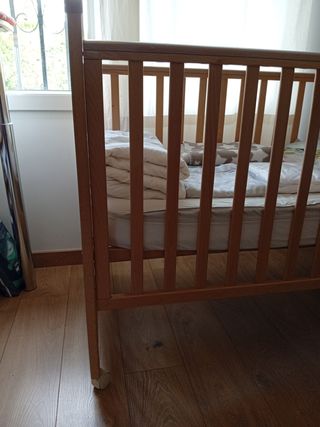 Conjunto cuna colecho bebé