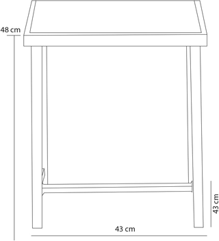 Set Tavolo e 2 Poltrone a Dondolo per Giardino in 