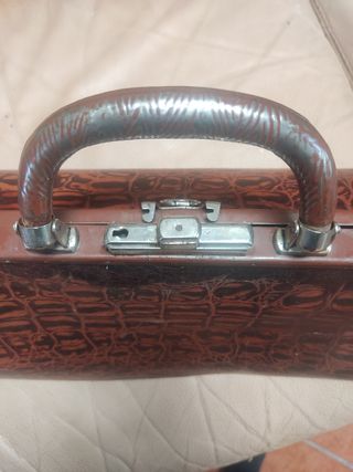 Maletín antiguo de medico