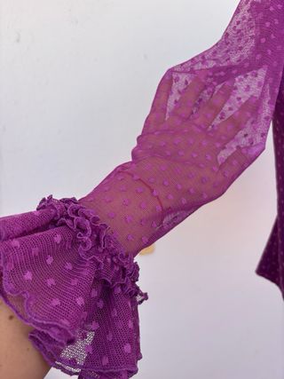 Blusa plumeti flamenca