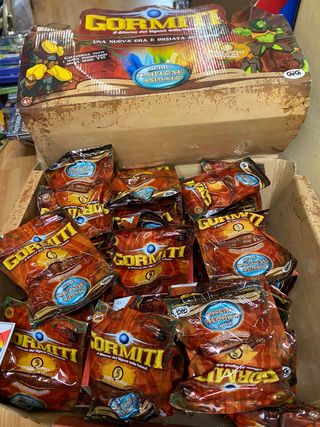 espositore 45 bustine gormiti serie cartone animat