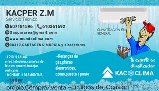 Instalador aire acondicionado