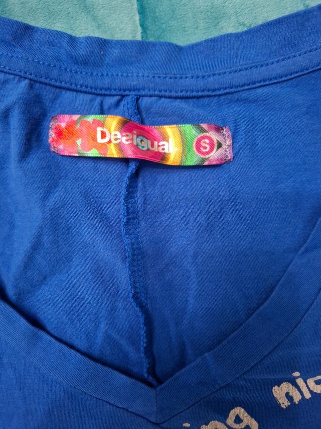 Maglietta Desigual blu