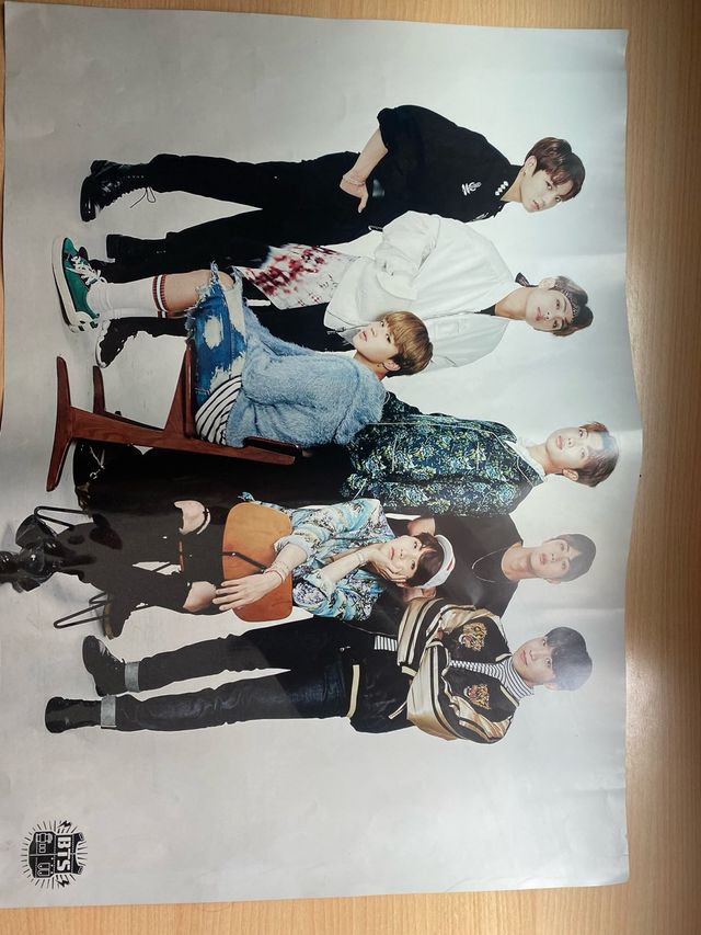 cartel de BTS