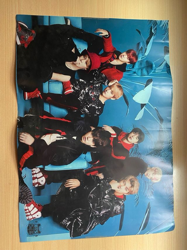 cartel de BTS